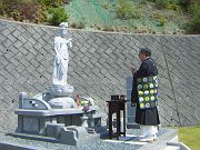 2011年3月　春彼岸の定期法要（永代供養・無縁供養）丸子山墓苑