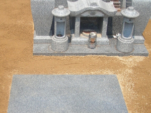 防草マサ施工後